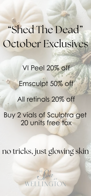 October 2025 Specials at The Spa at Wellington
